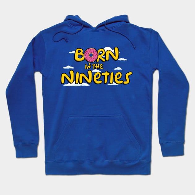 Born in the nineties Hoodie by Melonseta